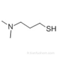 3- (diméthylamino) -1-propanethiol Synonymes: 3- (diméthylamino) -1-propanethiol; 1-propanethiol, 3- (diméthylamino) -; 3- (diméthylamino) propane-1-thiol CAS 42302-17-0